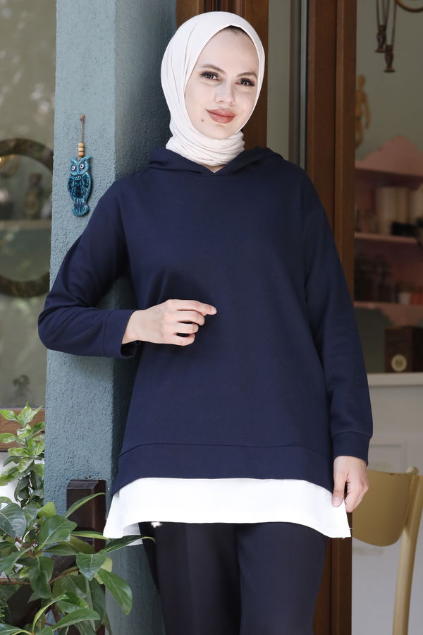 SWEAT Lacivert - 3423