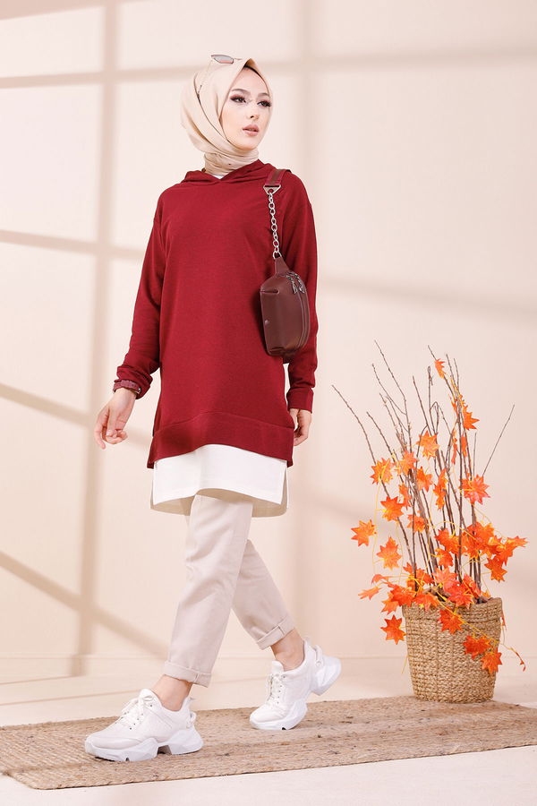 SWEAT Bordo - 3423 BORDO
