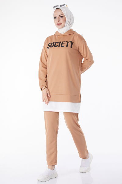 TUNIK PANTOLON Taba - 3553
