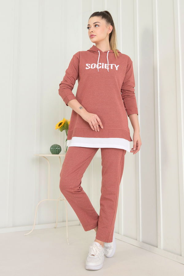 TUNIK PANTOLON Taba - 3553