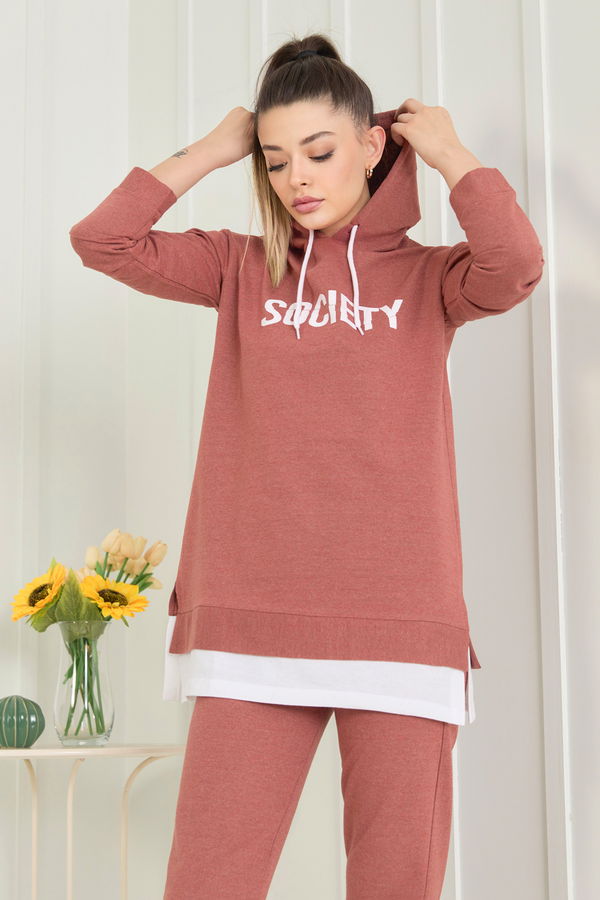 TUNIK PANTOLON Taba - 3553