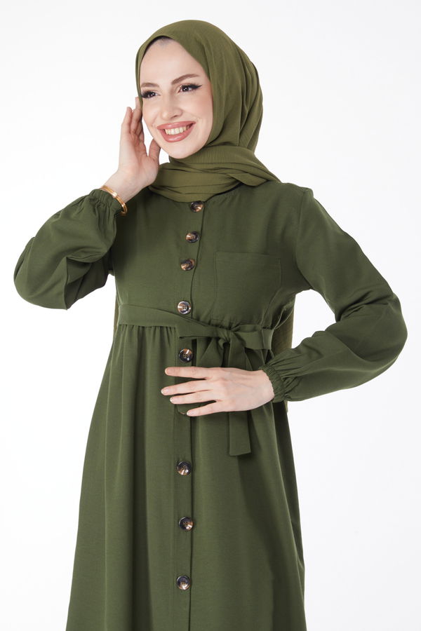 Elbise Haki - 3558