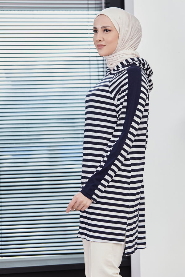 TUNIK Lacivert - 3586