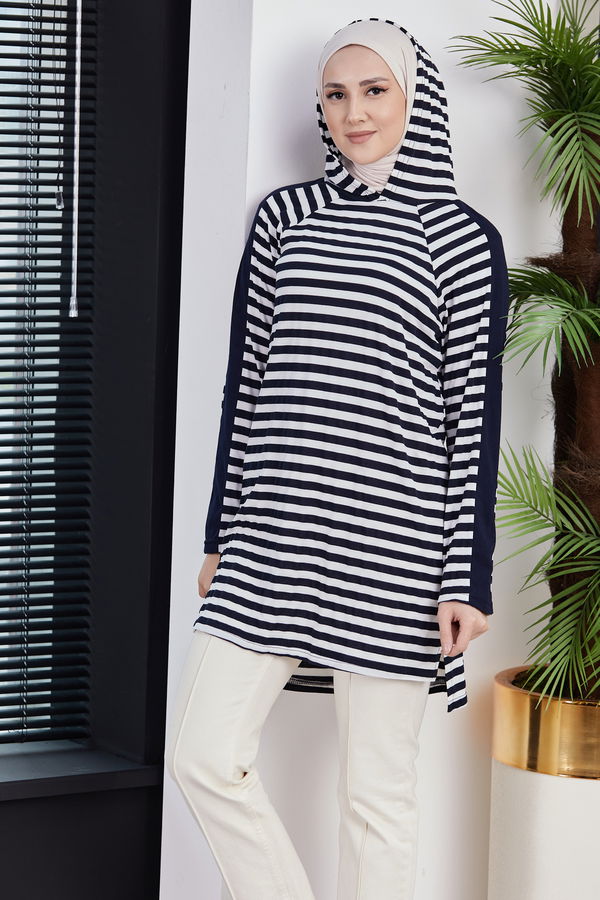 TUNIK Lacivert - 3586