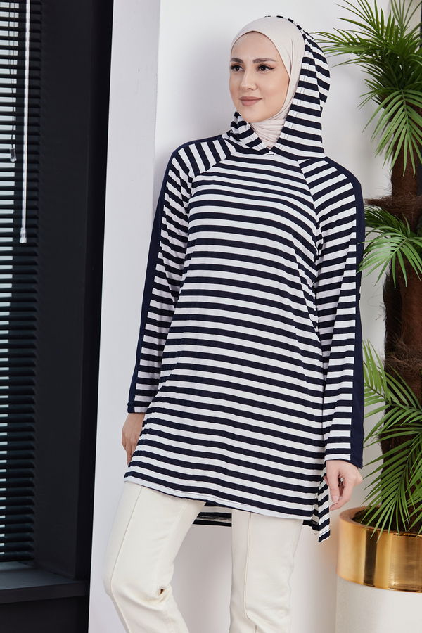 TUNIK Lacivert - 3586