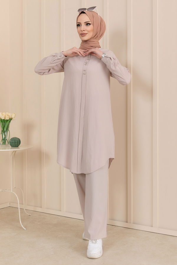 Tunık Pantolon Bej - 3666 BEJ