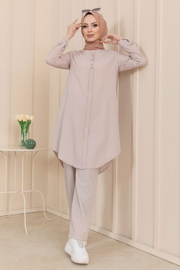 Tunık Pantolon Bej - 3666 BEJ