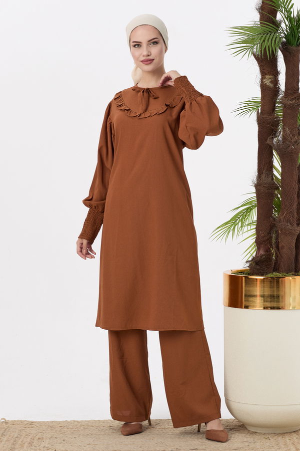Tunık Pantolon Taba - 3679