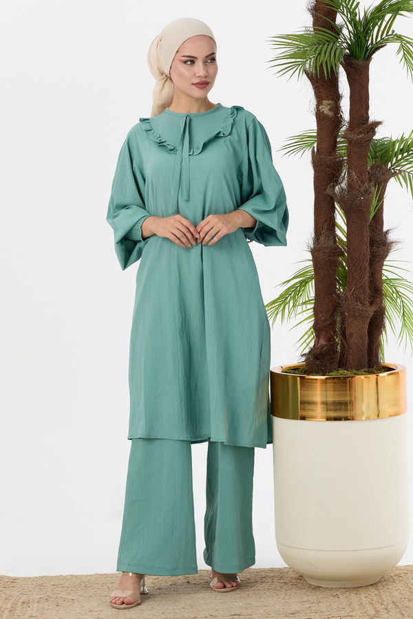 Tunık Pantolon Yeşil - 3679