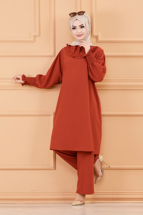 Tunık Pantolon Kiremit - 3679 KİREMİT