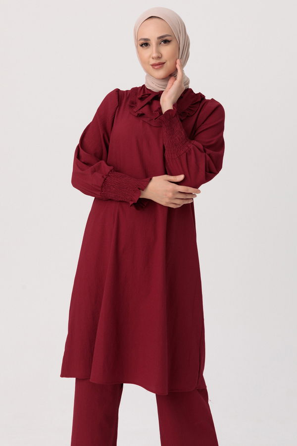 Tunık Pantolon Bordo - 3679 BORDO