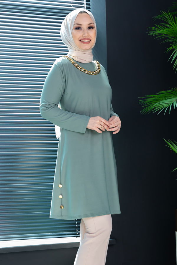 TUNIK Yeşil - 3734 YEŞİL