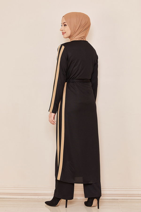 Tunik Pantolon Siyah - 3744