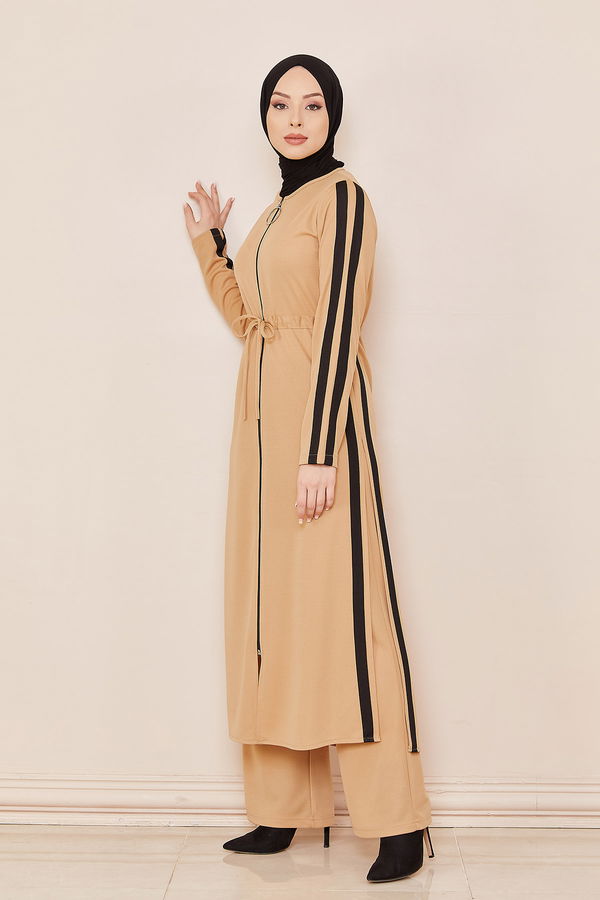 Tunik Pantolon Vizon - 3744 VİZON