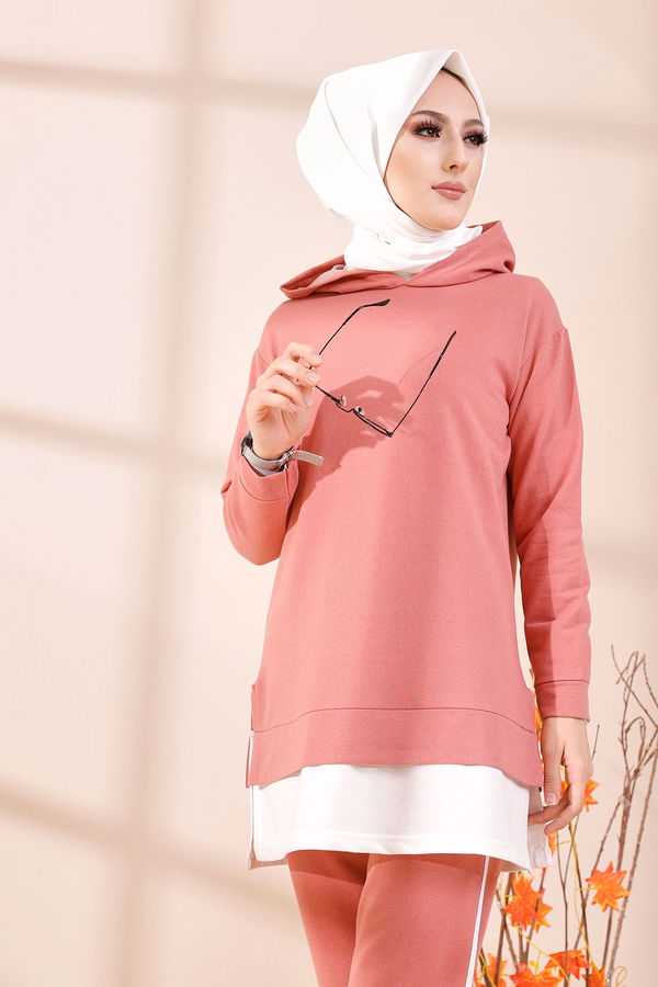 TUNIK PANTOLON Pembe - 8330