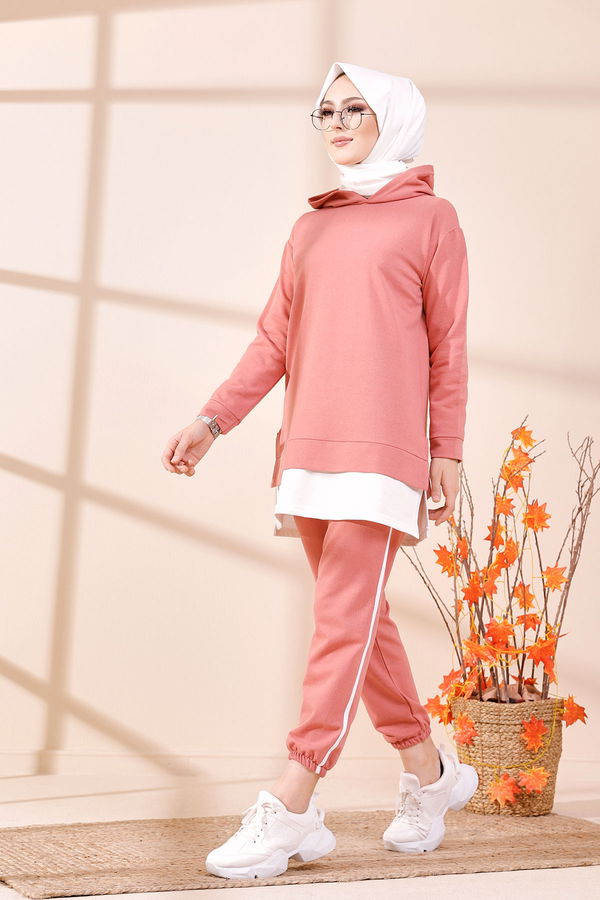TUNIK PANTOLON Pembe - 8330