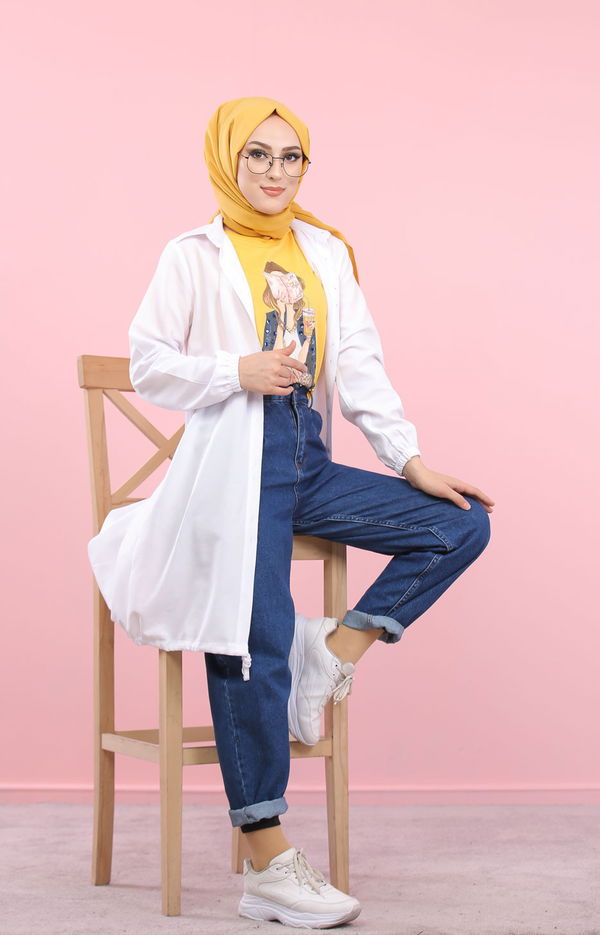 TUNIK Beyaz - 8359 BEYAZ