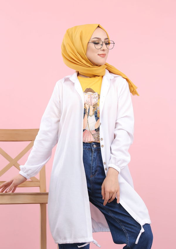 TUNIK Beyaz - 8359 BEYAZ