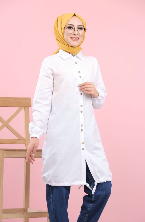 TUNIK Beyaz - 8359 BEYAZ