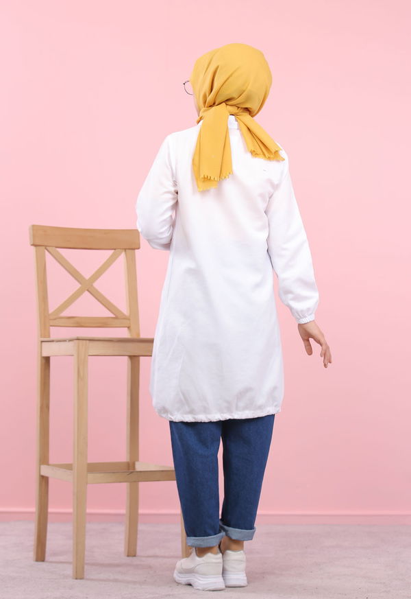 TUNIK Beyaz - 8359 BEYAZ