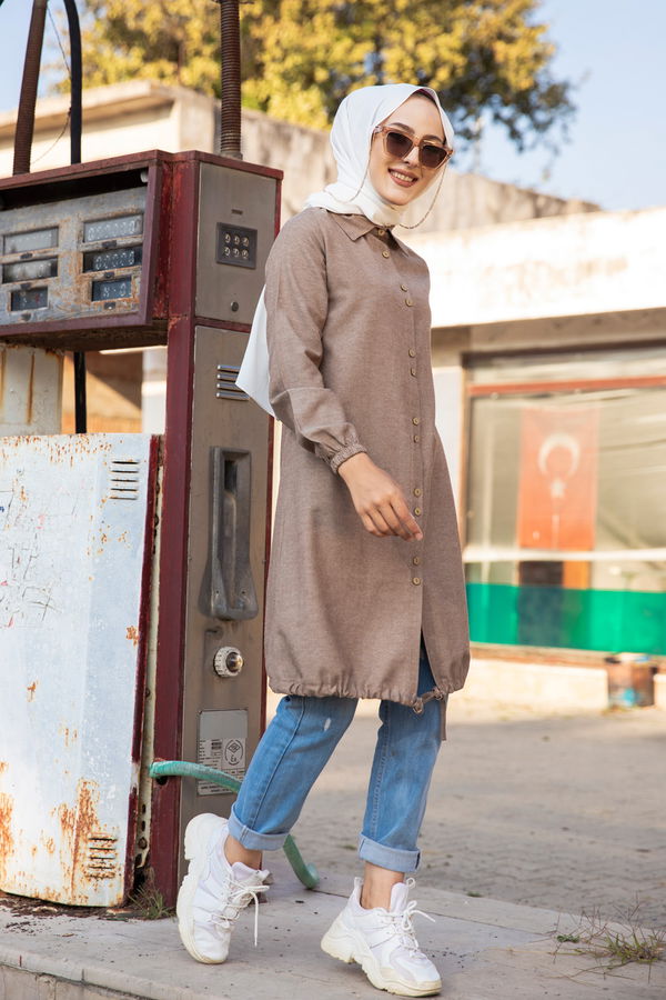TUNIK Kahverengi - 8359 KAHVERENGİ
