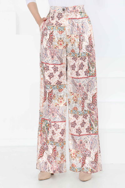 Etnik Desen Pantolon - 27249