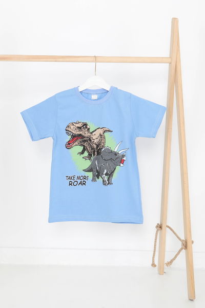 Baskılı Kısa Kollu T-Şhirt - 27384