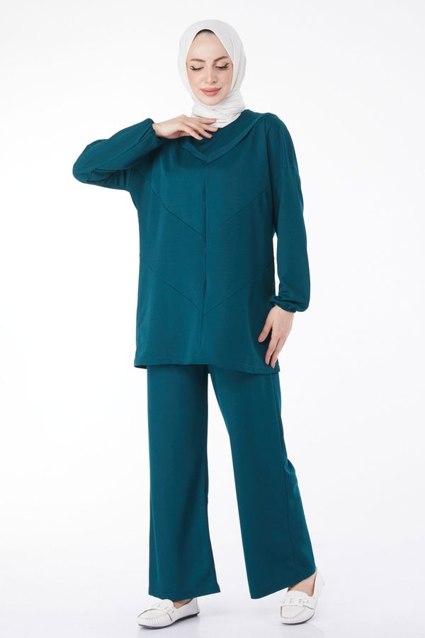 Tunik Pantolon Yeşil - 13139