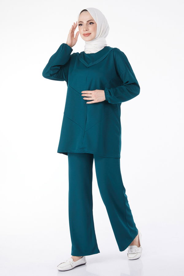 Tunik Pantolon Yeşil - 13139