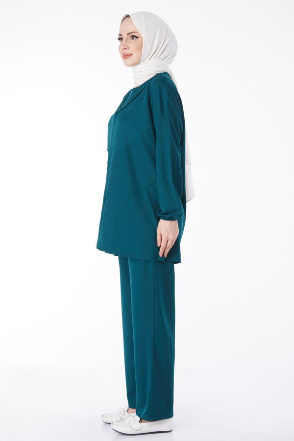 Tunik Pantolon Yeşil - 13139