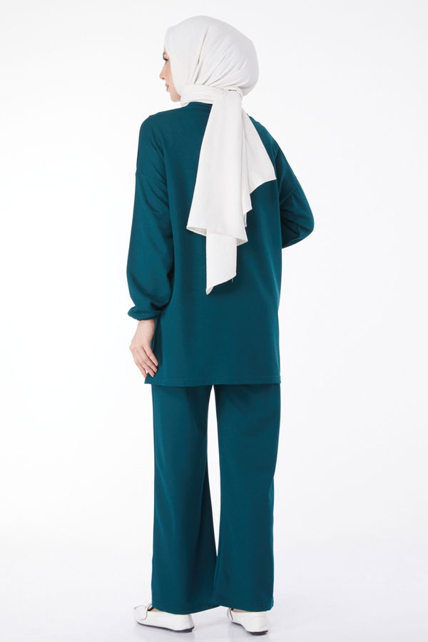 Tunik Pantolon Yeşil - 13139