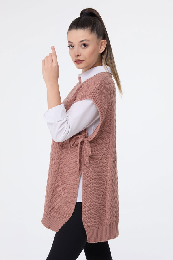 Triko Süveter Pembe - 24144 PEMBE