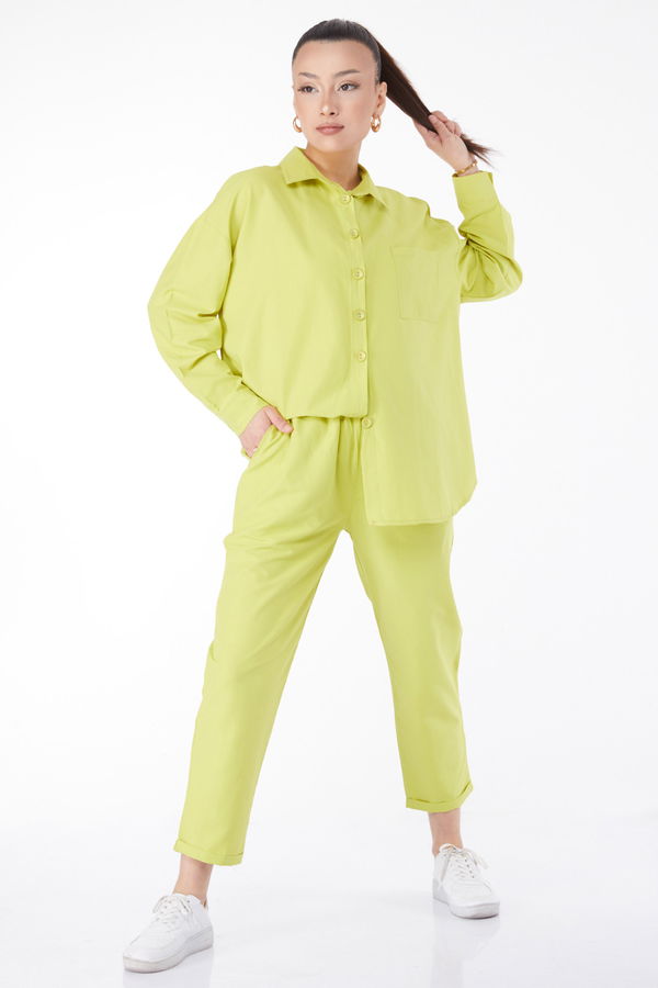 Tunık Pantolon Yeşil - 10563