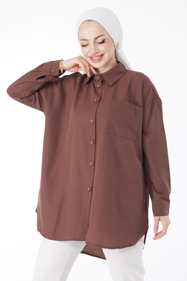 Tunik Kahverengi - 10810