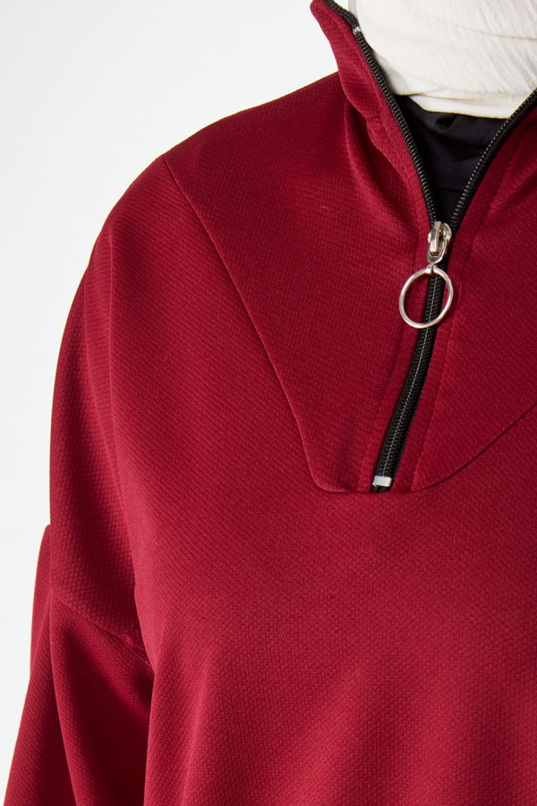Tunik Pantolon Bordo - 13074 BORDO