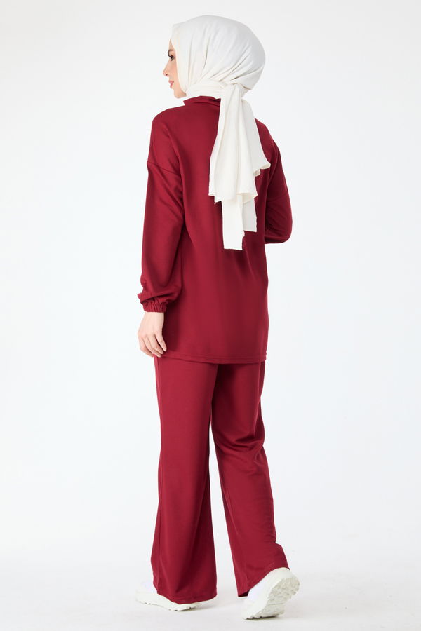 Tunik Pantolon Bordo - 13074 BORDO