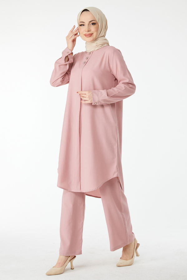 Tunik Pantolon Pembe - 13122 PEMBE