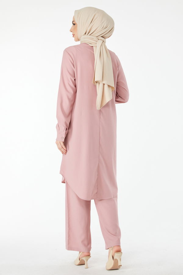 Tunik Pantolon Pembe - 13122 PEMBE