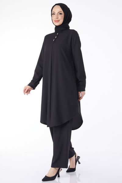 Tunik Pantolon Siyah - 13122
