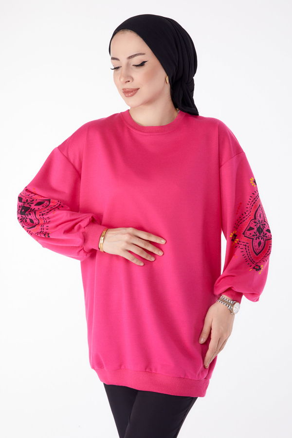 Sweat Fuşya - 23129 FUŞYA