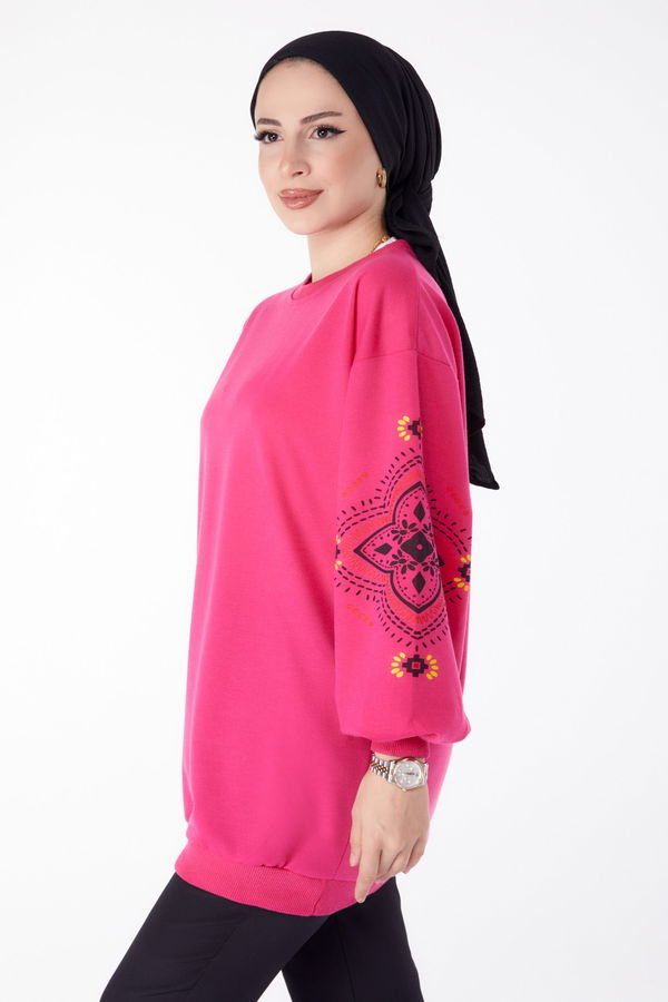 Sweat Fuşya - 23129 FUŞYA