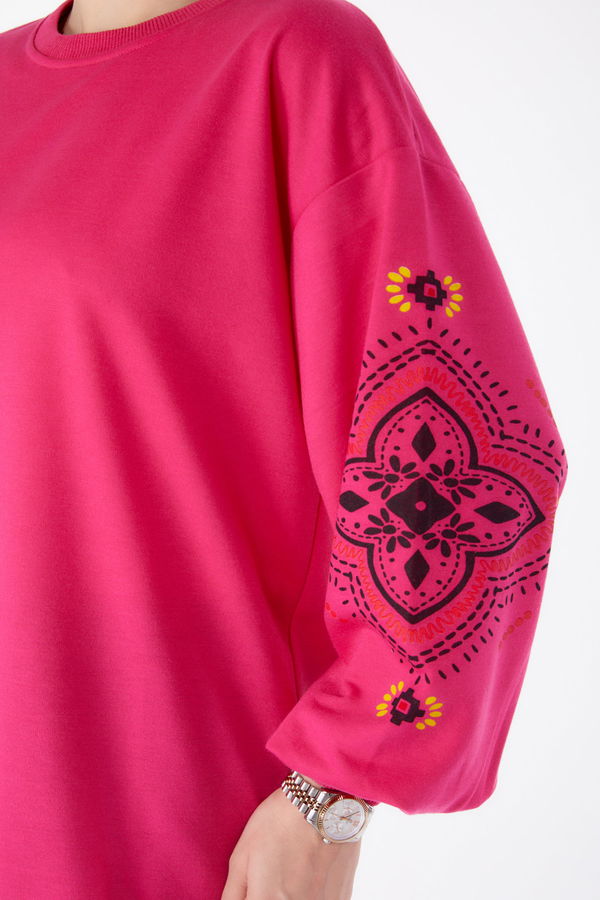 Sweat Fuşya - 23129 FUŞYA