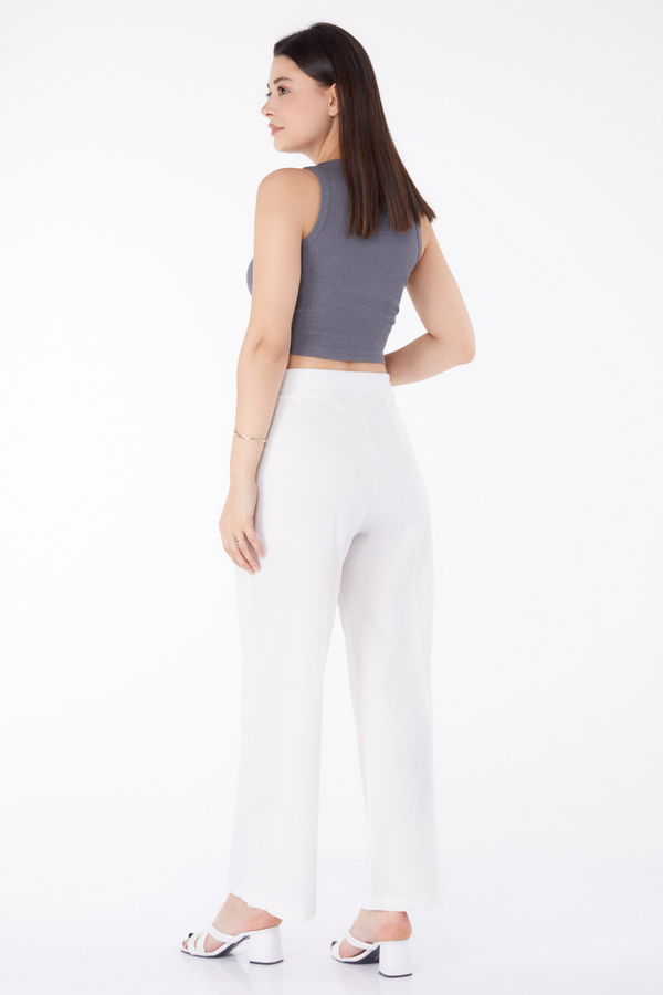 Pantolon Beyaz - 23868