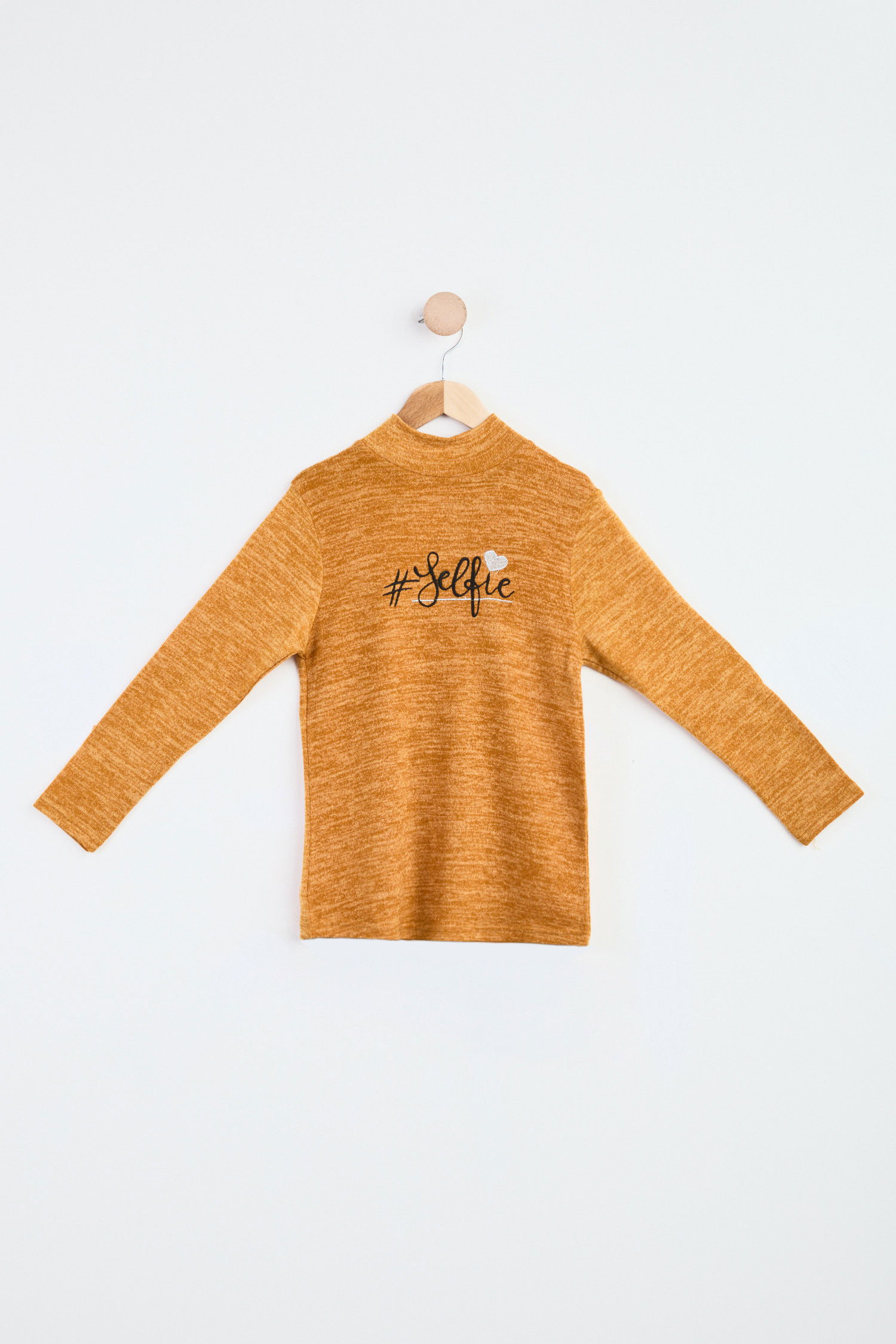 Kız Çocuk Sarı Sweatshirt - 23989 Sarı