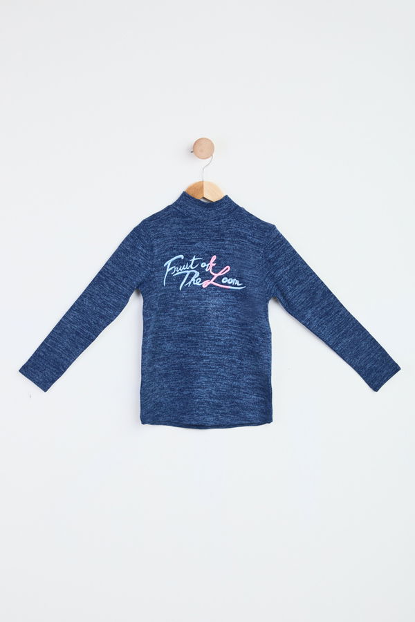 Kız Çocuk Lacivert Sweatshirt - 23991 LACİVERT