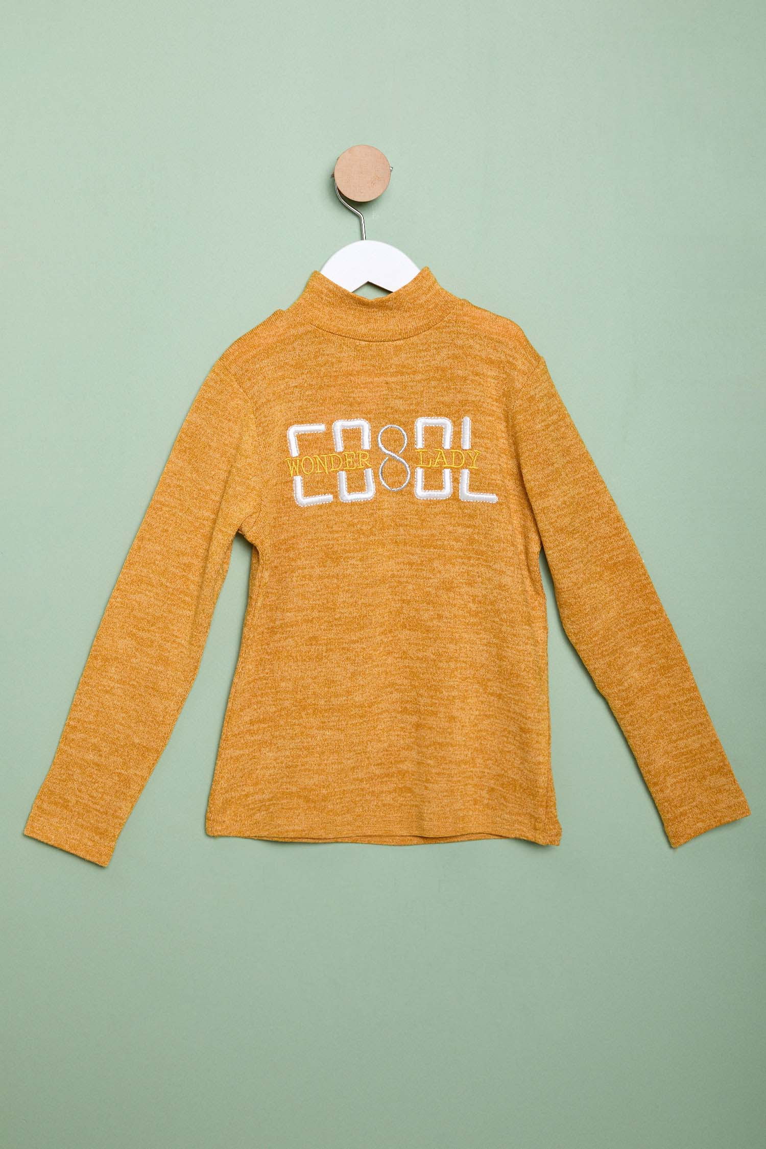 Kız Çocuk Sarı Sweatshirt - 23992