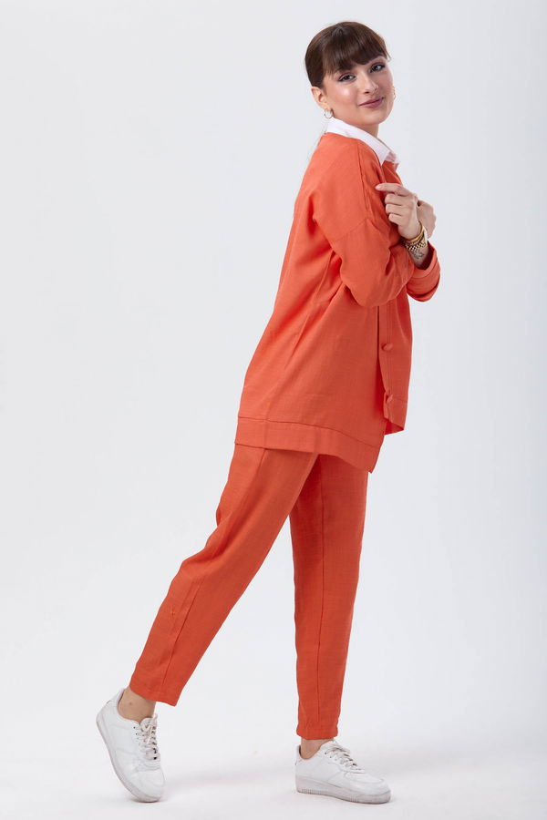 Tunik+Pantolon Turuncu - 24115 TURUNCU
