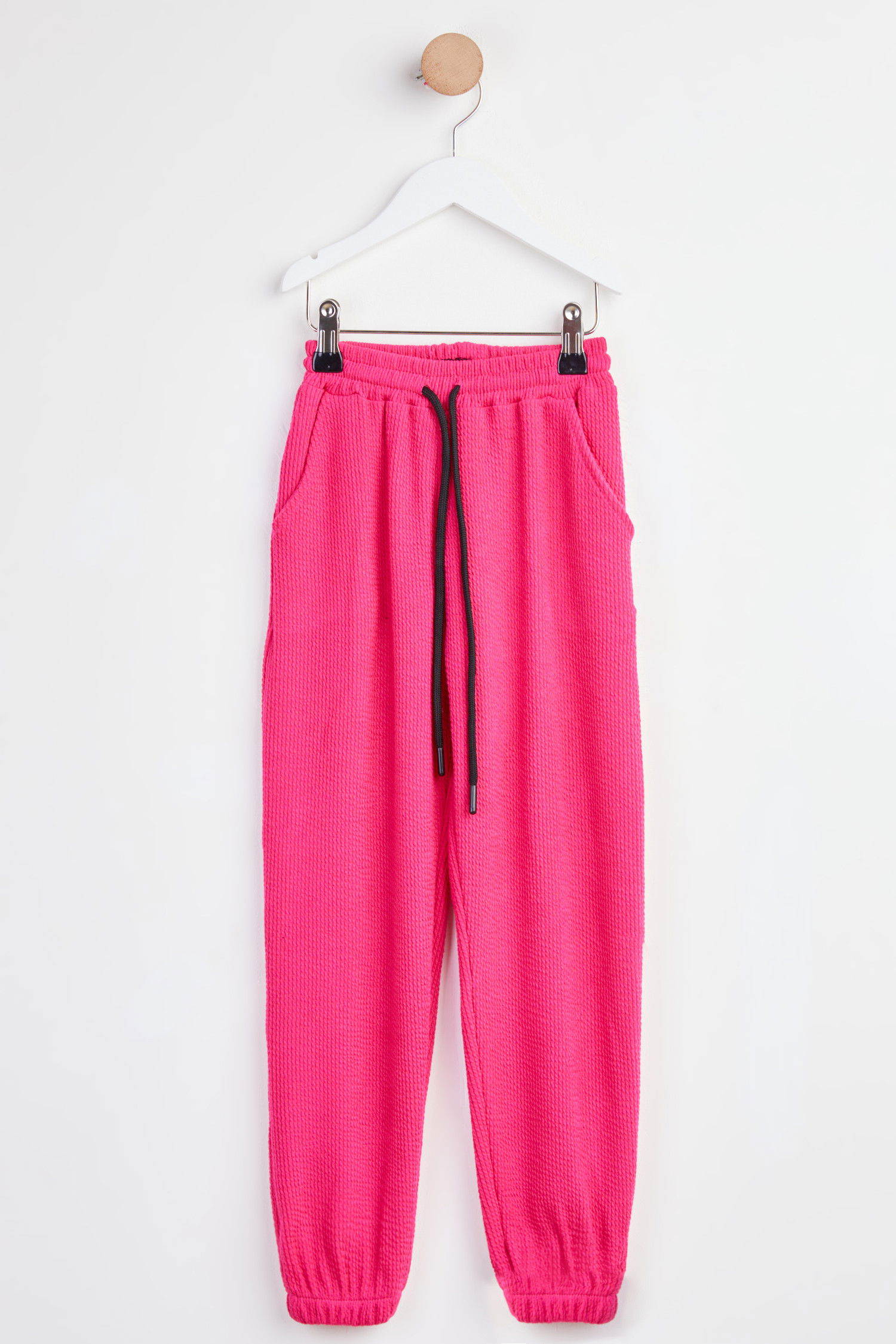 Kız Çocuk Fuşya Pijama Altı - 24492 FUŞYA