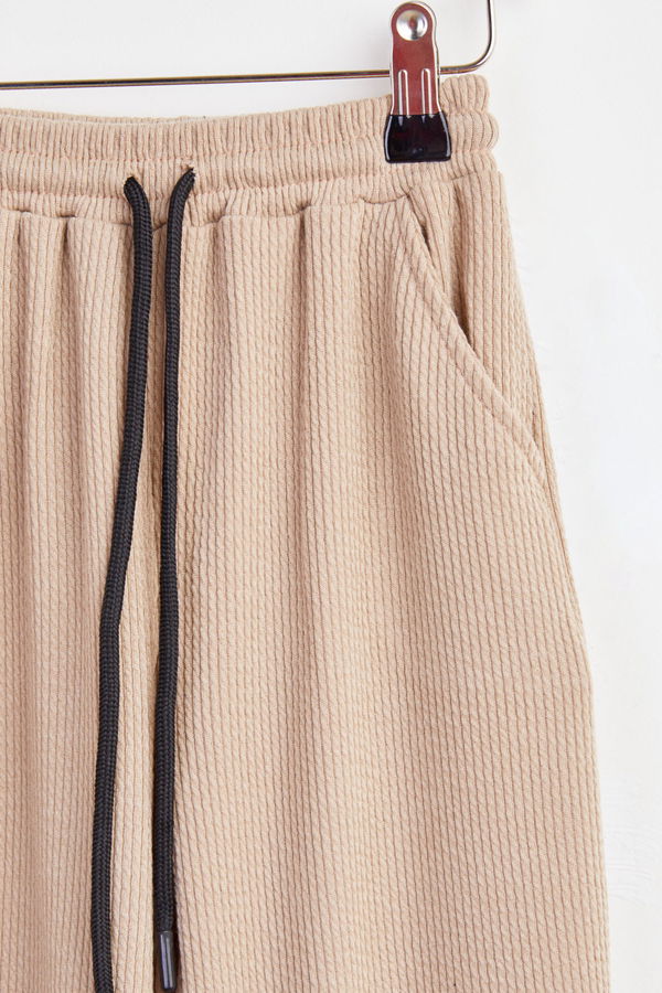 Kız Çocuk Bej Pijama Altı - 24492