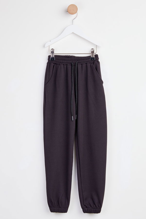 Kız Çocuk Siyah Pijama Altı - 24492 SİYAH